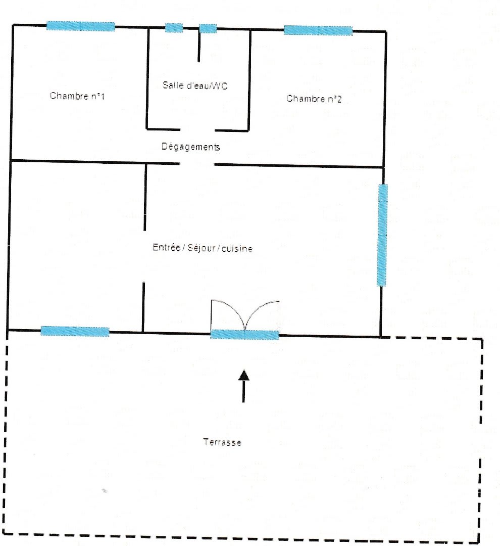 Vente Appartement à rénover - 3 pièce(s) - 69m2 - Bargemon (83830)